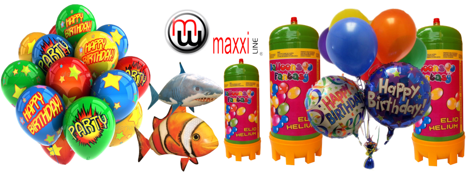 MaxxiLine helium bottles